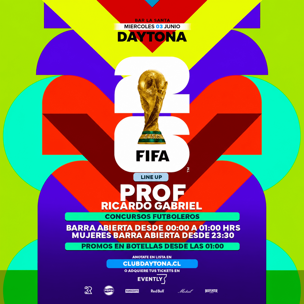 DAYTONA | CLASIFICATORIAS MUNDIAL image}